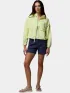 Columbia Spire Valley Cropped Windbreaker Női Utcai Kabát 775-Citron Haze