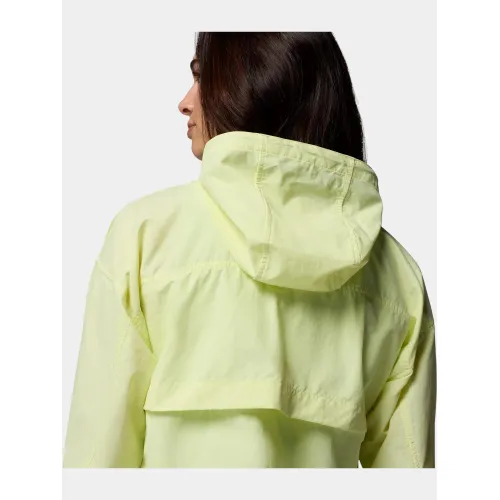 Columbia Spire Valley Cropped Windbreaker Női Utcai Kabát 775-Citron Haze
