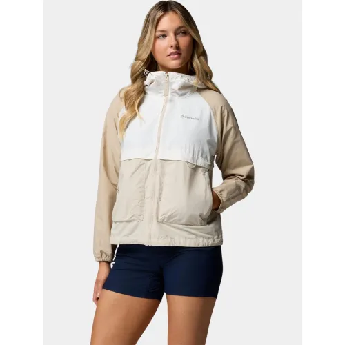 Columbia Spire Valley Windbreaker Női Utcai Kabát 278-Dark Stone