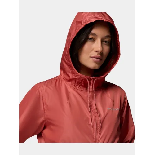 Columbia Flash Forward II Windbreaker Női Utcai Kabát 643-Washed Red