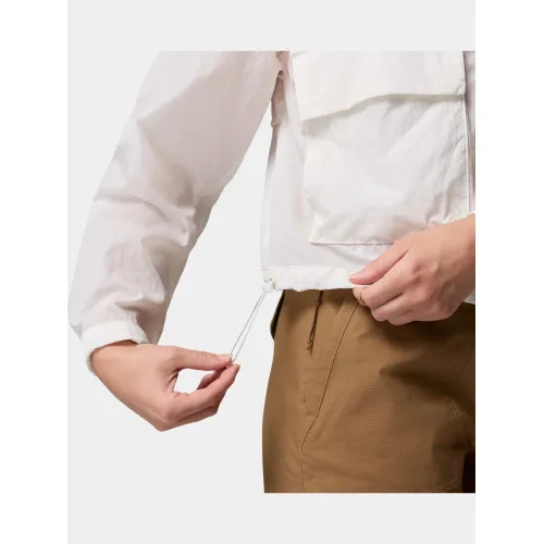 Columbia Paracutie Cropped Cargo Windbreaker Női Utcai Kabát 125-Sea Salt