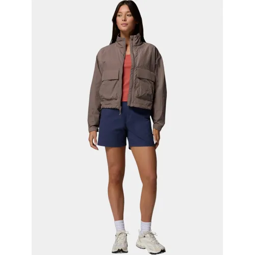 Columbia Paracutie Cropped Cargo Windbreaker Női Utcai Kabát 254-Iron