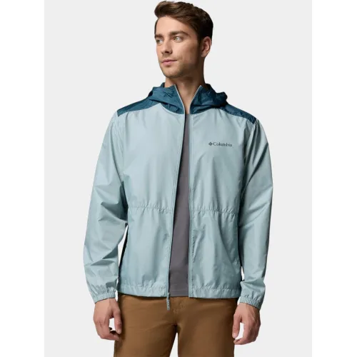 Columbia Discovery Loop Windbreaker Férfi Esőkabát 461-Crushed Blue