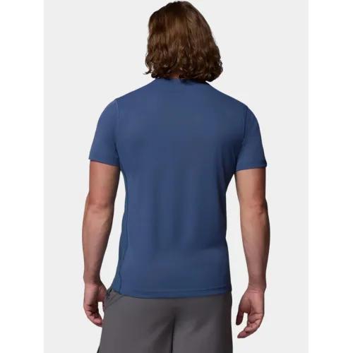 Columbia Zero Rules Light Short Sleeve Crew Férfi Póló 479-Dark Mountain