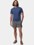 Columbia Zero Rules Light Short Sleeve Crew Férfi Póló 479-Dark Mountain