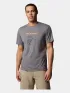 Columbia Zero Rules Light Short Sleeve Graphic Crew Férfi Póló 023-City Grey