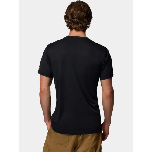 Columbia Zero Rules Light Short Sleeve Graphic Crew Férfi Póló 013-Black