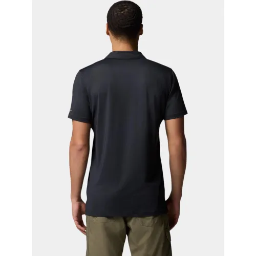 Columbia Tech Trail Utility Polo Férfi Galléros póló 010-Black