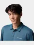 Columbia Tech Trail Utility Polo Férfi Galléros póló 429-Everblue