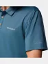 Columbia Tech Trail Utility Polo Férfi Galléros póló 429-Everblue