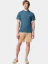 Columbia Tech Trail Utility Short Sleeve Crew Férfi Fitness felső 429-Everblue