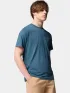 Columbia Tech Trail Utility Short Sleeve Crew Férfi Fitness felső 429-Everblue