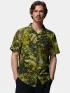 Columbia Tech Trail Utility Printed Woven Short Sleeve Férfi Ing 764-Antique Moss