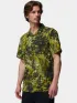 Columbia Tech Trail Utility Printed Woven Short Sleeve Férfi Ing 764-Antique Moss
