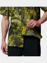 Columbia Tech Trail Utility Printed Woven Short Sleeve Férfi Ing 764-Antique Moss