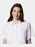 Columbia Brea Falls Woven Short Sleeve Shirt Női Ing, Blúz 100-White