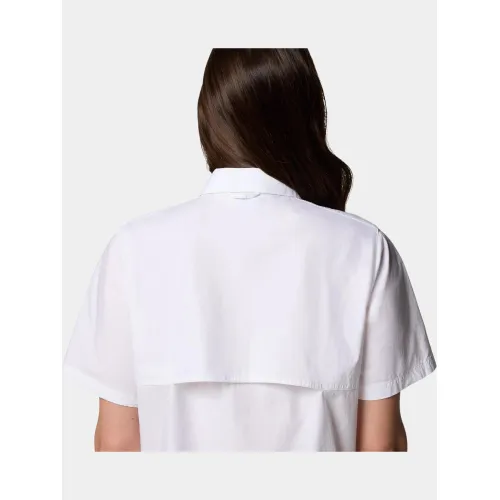 Columbia Brea Falls Woven Short Sleeve Shirt Női Ing, Blúz 100-White