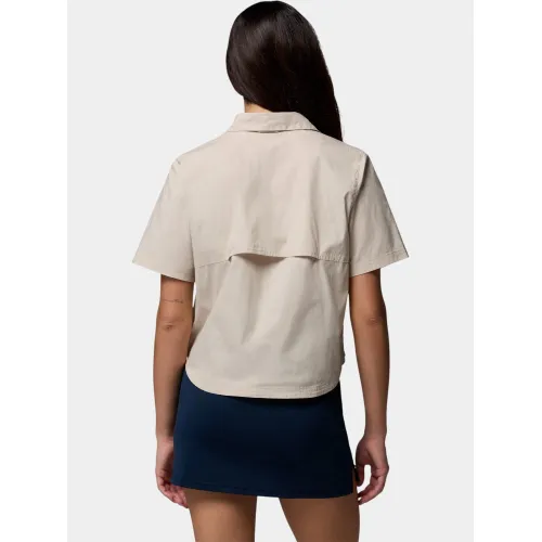 Columbia Brea Falls Woven Short Sleeve Shirt Női Ing, Blúz 278-Dark Stone