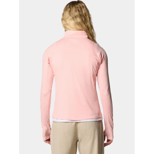 Columbia Weekend Ascent Half Zip Női Sport felső 669-Pink Sand
