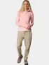 Columbia Weekend Ascent Half Zip Női Sport felső 669-Pink Sand