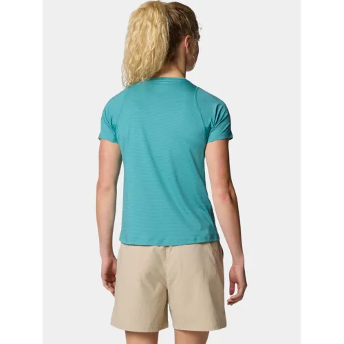 Columbia Weekend Ascent Short Sleeve Shirt Női Fitness felső 330-Teal