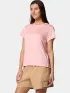 Columbia BlueVista Hill SS Crew Női Sport felső 669-Pink Sand