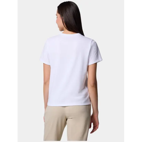 Columbia Sun Trek Short Sleeve II Női Fitness felső 100-White