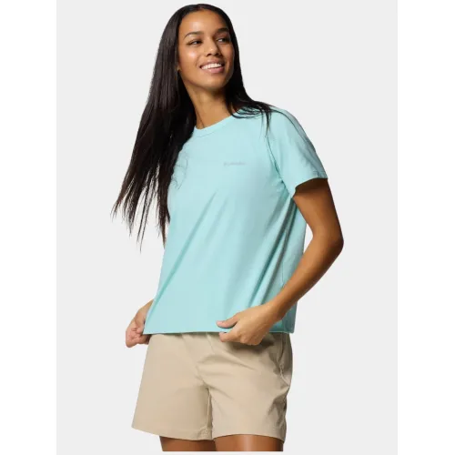 Columbia Sun Trek Short Sleeve II Női Fitness felső 325-Spray