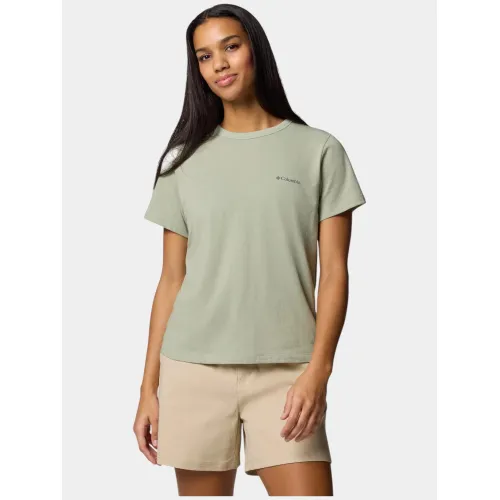 Columbia Sun Trek Short Sleeve II Női Fitness felső 348-Safari