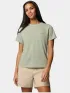 Columbia Sun Trek Short Sleeve II Női Fitness felső 348-Safari