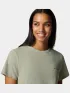 Columbia Sun Trek Short Sleeve II Női Fitness felső 348-Safari