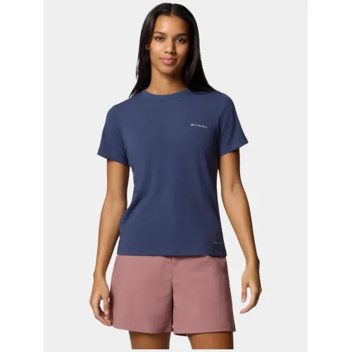 Columbia Sun Trek Short Sleeve II Női Fitness felső 466-Nocturnal