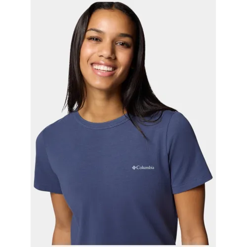 Columbia Sun Trek Short Sleeve II Női Fitness felső 466-Nocturnal