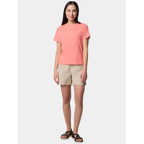 Columbia Sun Trek Short Sleeve II Női Fitness felső 685-Alpenglow