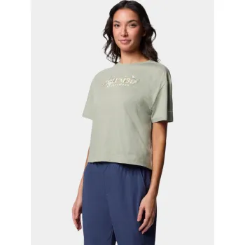 Columbia Rolling Bend Graphic Relaxed Crop Short Sleeve Shirt Columbia Rolling Bend Graphic Relaxed Crop Short Sleeve Shirt