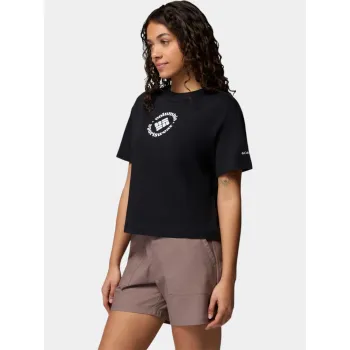 Columbia Rolling Bend Graphic Relaxed Crop Short Sleeve Shirt