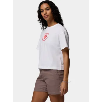 Columbia Rolling Bend Graphic Relaxed Crop Short Sleeve Shirt