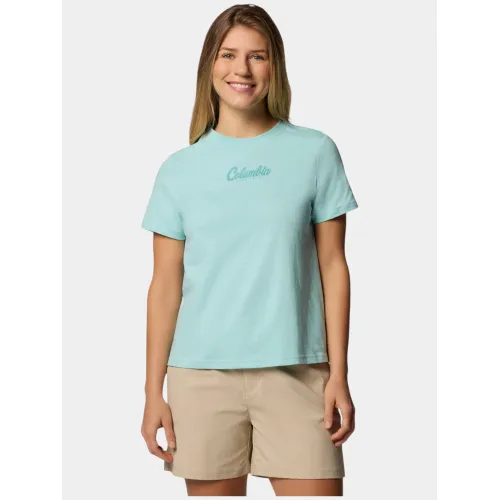 Columbia Rolling Bend Graphic Short Sleeve Shirt Női Póló 325-Spray