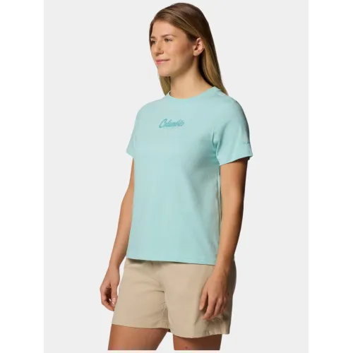 Columbia Rolling Bend Graphic Short Sleeve Shirt Női Póló 325-Spray