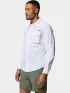 Columbia Wild Cast Long Sleeve Shirt Férfi Ing 100-White