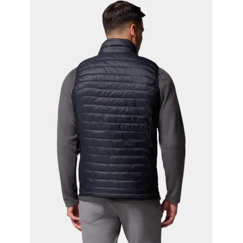 Columbia Powder Pass Hybrid Vest Férfi Mellény 010-Black