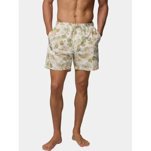 Columbia PFG Rambler Printed Water Short Férfi Beachshort 125-Sea Salt