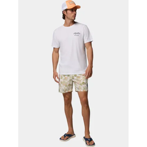 Columbia PFG Rambler Printed Water Short Férfi Beachshort 125-Sea Salt