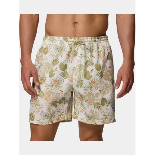 Columbia PFG Rambler Printed Water Short Férfi Beachshort 125-Sea Salt