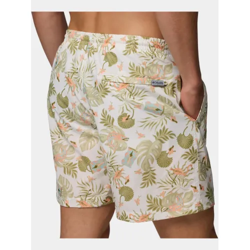 Columbia PFG Rambler Printed Water Short Férfi Beachshort 125-Sea Salt