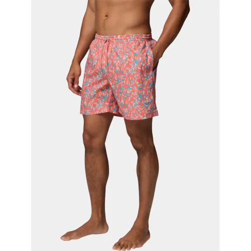 Columbia PFG Rambler Printed Water Short Férfi Beachshort 853-Melonade