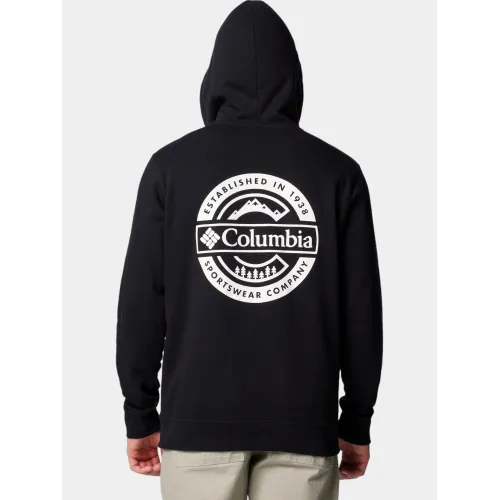Columbia Beaumount Graphic Hoodie Férfi Pulóver 008-Black