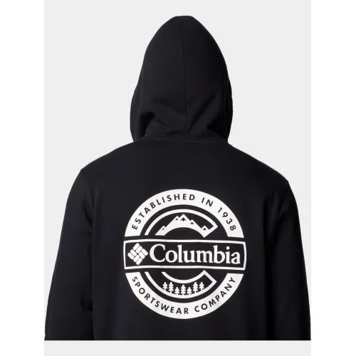 Columbia Beaumount Graphic Hoodie Férfi Pulóver 008-Black