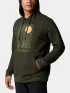 Columbia Beaumount Graphic Hoodie Férfi Pulóver 367-Greenscape
