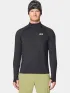 Mountain Hardwear Crater Lake Heavyweight Half Zip Férfi Polár, Softshell, Középréteg 010-Black